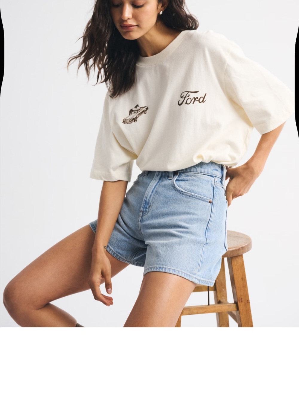 Abercrombie The Dad Short 33/16 Curve Love